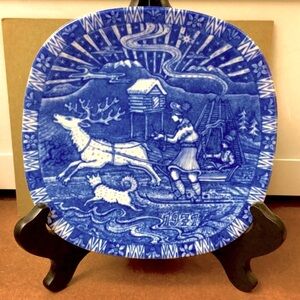 1971 Swedish collector plate.